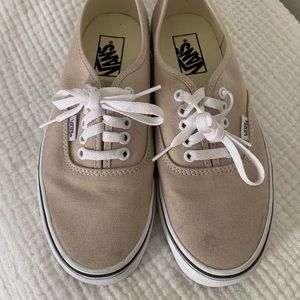 Vans French Oak color womens classic deck shoes size 9